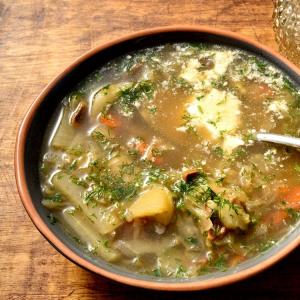 ताजा गोभी के सूप में कितनी कैलोरी होती है?